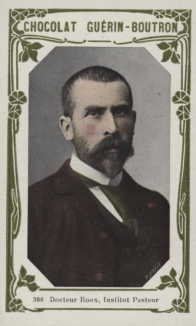 Doktor Roux, Instytut Pasteura (kolorowe zdjęcie) autorstwa French School