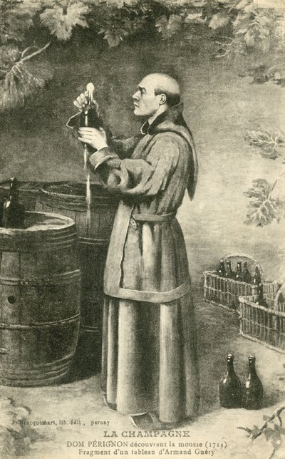 Dom Perignon (lito) autorstwa French School