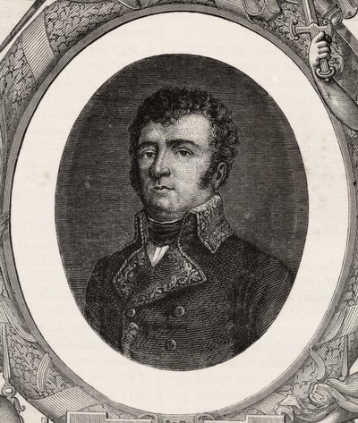 Dominique Vandamme, z „Histoire de la Revolution Francaise” Louisa Blanca (1811-82) autorstwa French School