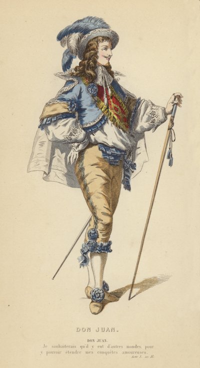 Don Juan autorstwa French School