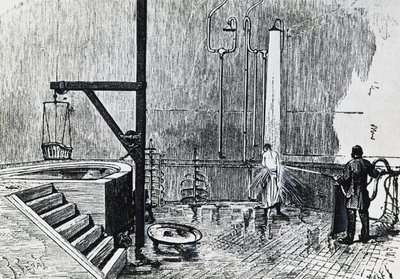 Zakład hydroterapii dr Duval w dzielnicy Chaillot w Paryżu autorstwa French School