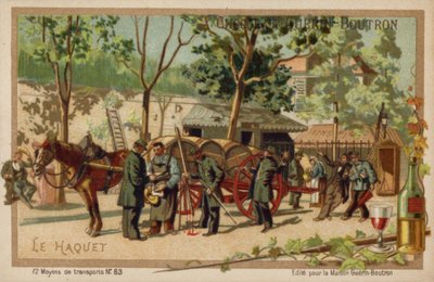 Dray (chromolitho) autorstwa French School