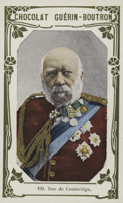 Duc de Cambridge (kolorowe zdjęcie) autorstwa French School