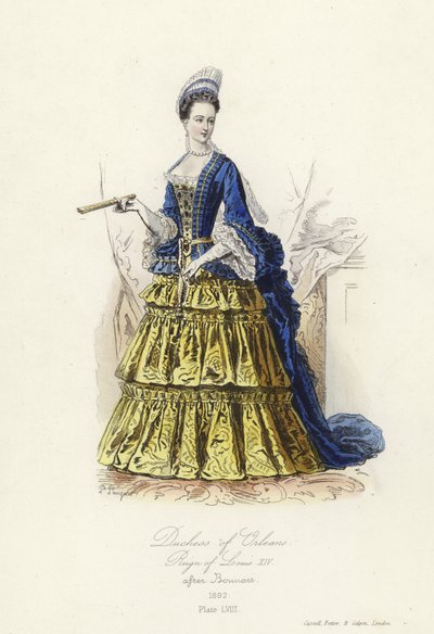 Księżna Orleanu, panowanie Ludwika XIV Francji autorstwa French School