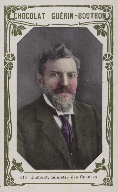 Dumont, minister finansów (kolorowe zdjęcie) autorstwa French School
