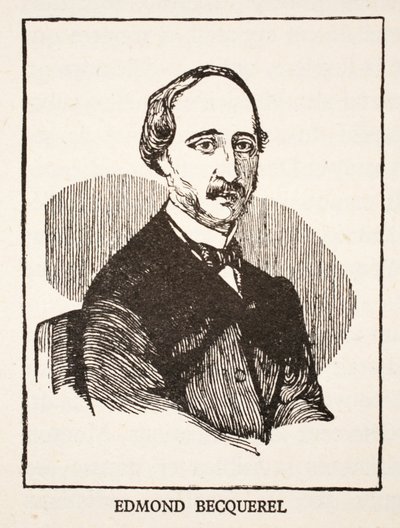 Edmond Becquerel autorstwa French School