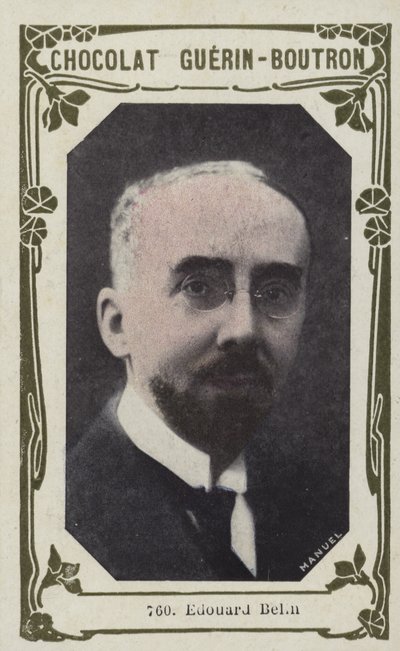 Edouard Belin (kolorowe zdjęcie) autorstwa French School