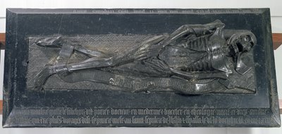 Wizerunek Guillaume Lefranchois (zm. 1446) znany jako Potier, doktor i kanonik z Bethune, 1446 autorstwa French School