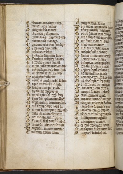Egerton MS 881 f.65v, Guillaume de Lorris i Jean de Meun, Roman de la Rose (welin) autorstwa French School