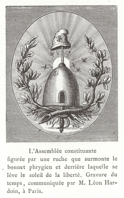Godło Zgromadzenia Ustawodawczego, Rewolucja Francuska autorstwa French School