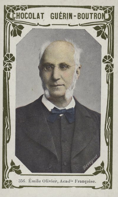 Emile Olivier, Akademia Francuska (kolorowe zdjęcie) autorstwa French School