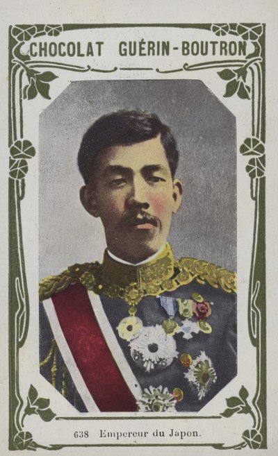 Cesarz Japonii (kolorowe zdjęcie) autorstwa French School
