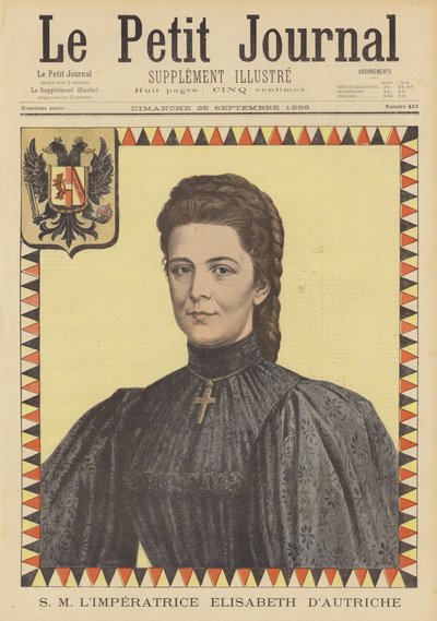 Cesarzowa Elżbieta Austrii autorstwa French School