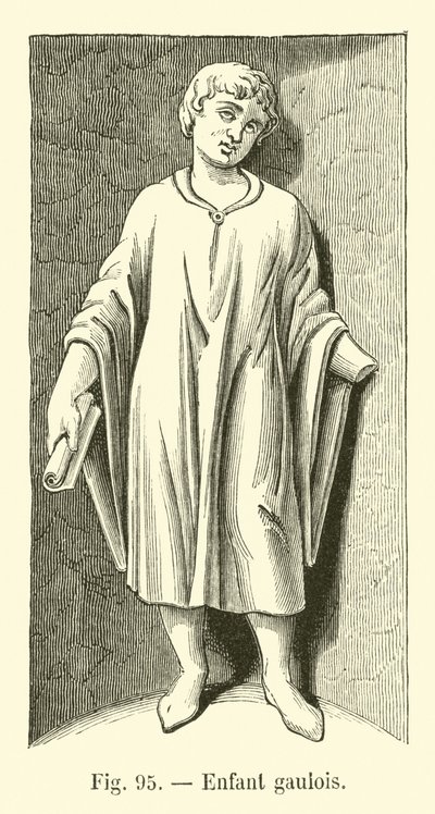 Galijskie dziecko autorstwa French School