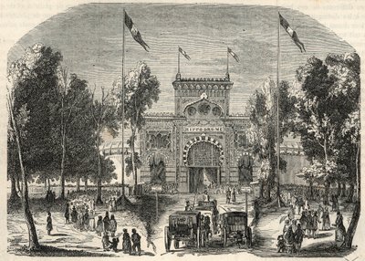 Grawerowanie w „Tableau-de-Paris” autorstwa Edmonda Texiera 1852 autorstwa French School