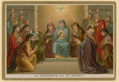 Epizod z życia Jezusa Chrystusa (chromolitho) autorstwa French School