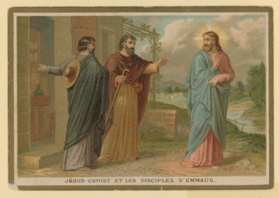 Odcinek z życia Jezusa Chrystusa (chromolitho) autorstwa French School