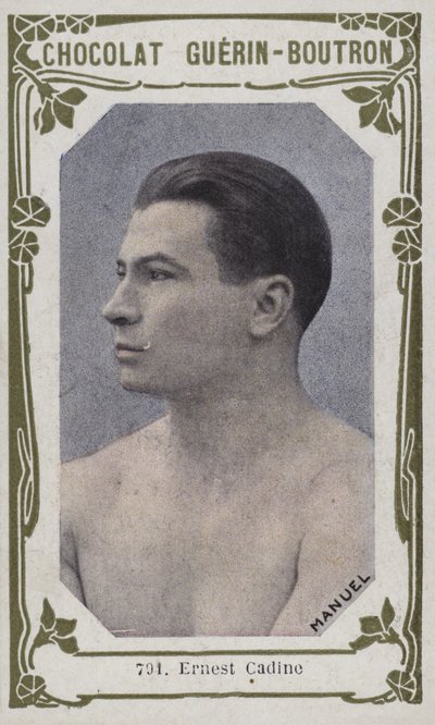 Ernest Cadine (kolorowe zdjęcie) autorstwa French School