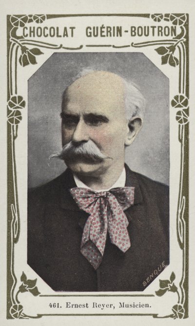 Ernest Reyer, muzyk (kolorowe zdjęcie) autorstwa French School