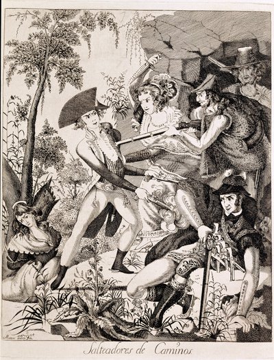 Eugene Francois Vidocq autorstwa French School
