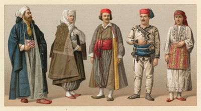 Europos Turkijos kostiumas autorstwa French School