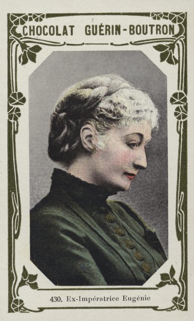 Była imperatorka Eugenie (kolorowe zdjęcie) autorstwa French School