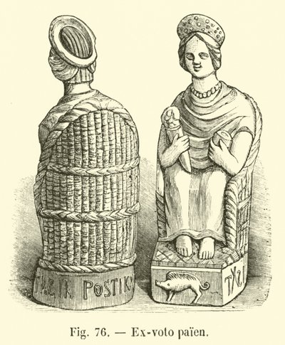pogańskie ex-voto autorstwa French School