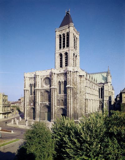 Widok zewnętrzny od południowego zachodu, 1122-1281 autorstwa French School