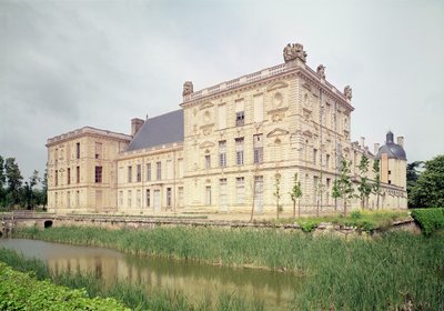 Widok z zewnątrz na zamek, zbudowany w latach 1518-49 autorstwa French School