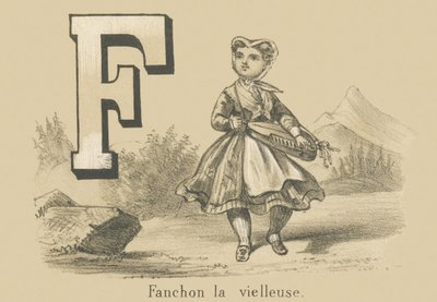 F: Fanchon stary człowiek autorstwa French School