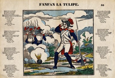 Wachluj tulipana. Obraz z XIX wieku Epinal autorstwa French School