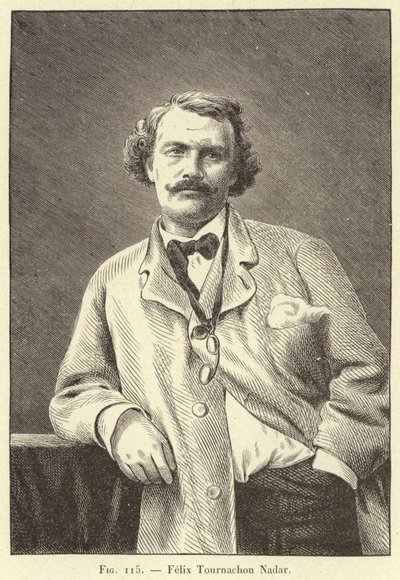 Felix Tournachon Nadar (grawerunek) autorstwa French School