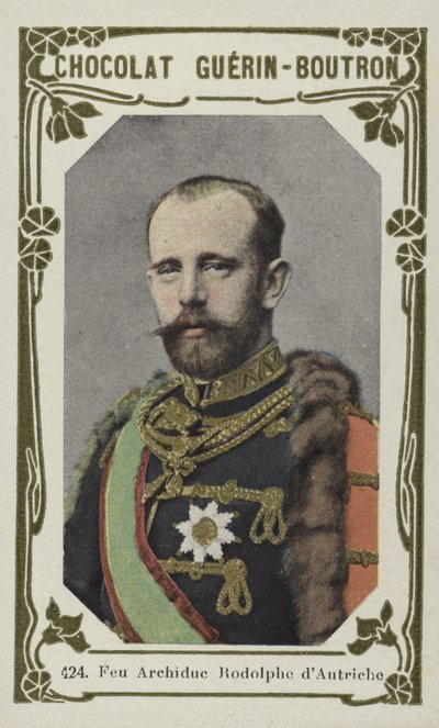 Późny arcyksiążę Rudolf Austrii (kolorowe zdjęcie) autorstwa French School