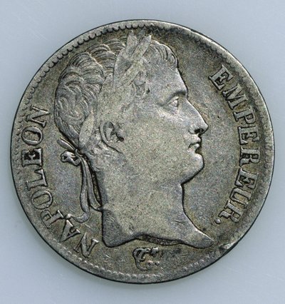 Moneta 5 franków z głową Napoleona (1769-1821) 1811 (recto) autorstwa French School