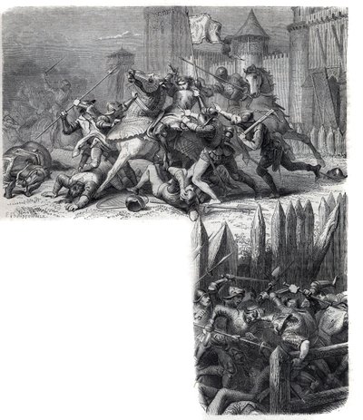 Florencja wdaje się w bunt (wojna „Ośmiu Świętych”) przeciwko powrotowi Świętego Oblężenia do Rzymu. Papież Grzegorz XI Pierre Roger de Beaufort autorstwa French School