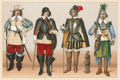 Kostium Francja XVI-XVII wiek autorstwa French School