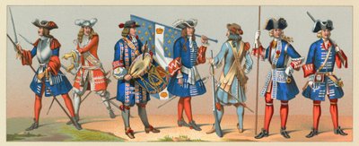 Kostium Francja XVII-XVIII wiek autorstwa French School