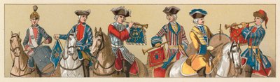 Francja XVIII wiek kostium autorstwa French School
