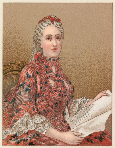 Francja XVIII w. Kostium autorstwa French School