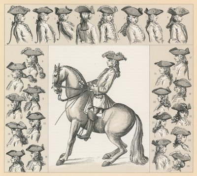 Francja XVIII w. Kostium autorstwa French School