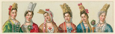 Francja XVII w. Kostium autorstwa French School