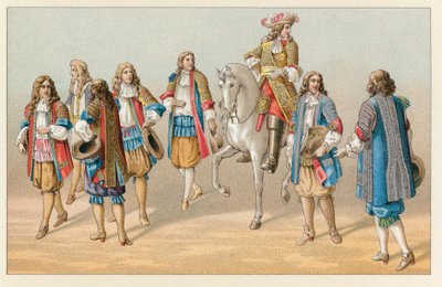 Kostium Francja XVII wiek autorstwa French School