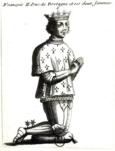 Franciszek II (1435-88) książę Bretanii autorstwa French School