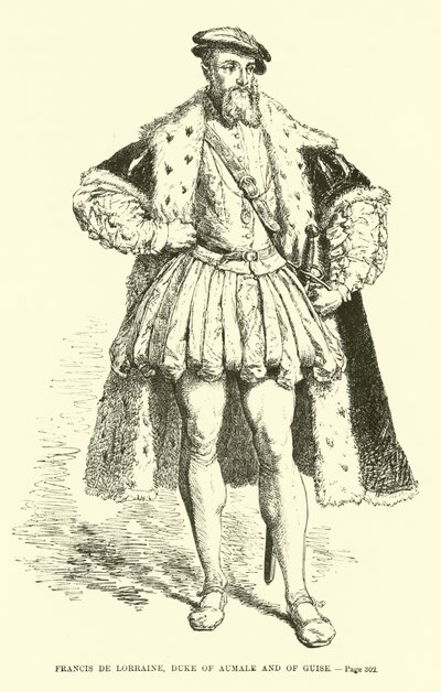 Franciszek de Lorraine, książę Aumale i Guise autorstwa French School
