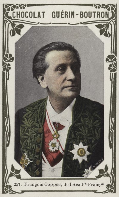 Francois Coppee z Academie-Francaise (kolorowe zdjęcie) autorstwa French School