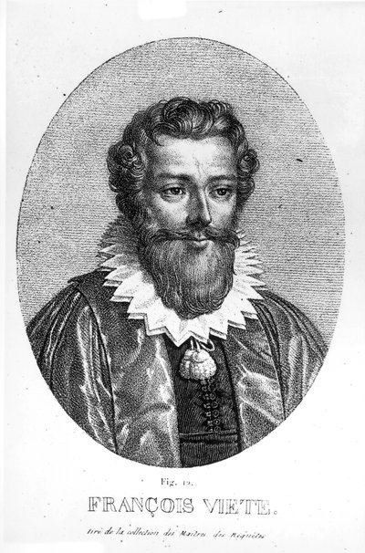 Francois Viete (1540-1603) autorstwa French School