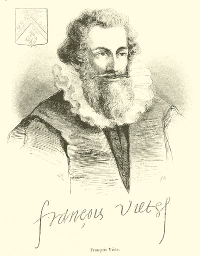 Francois Viete (grawerunek) autorstwa French School