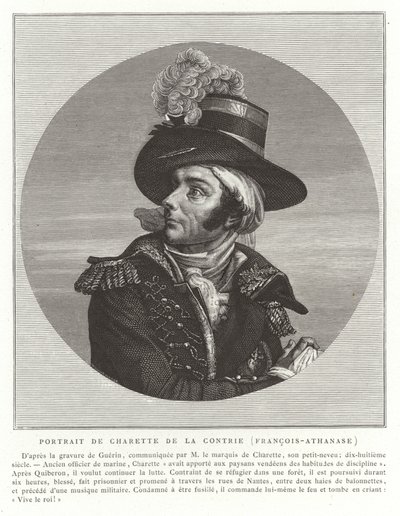 Francois de Charette autorstwa French School