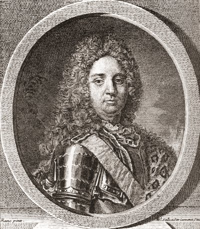 François-Marie de Broglie, 1. książę Broglie, 1671 1745. Francuski dowódca wojskowy. Z Les Heures Libres opublikowanego w 1908 roku. autorstwa French School