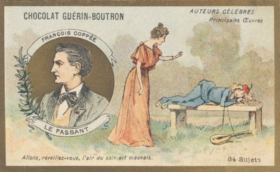 François Coppee (1842-1908), francuski poeta, dramaturg i powieściopisarz, autor komedii „Le passant” w jednym akcie, wierszem (1869) autorstwa French School